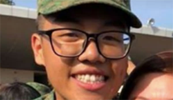 Lee Han Xuan Dave, a 19-year-old National Serviceman, died on Monday (30 April) after he had a heat stroke following an 8km fast march. Photo: Facebook