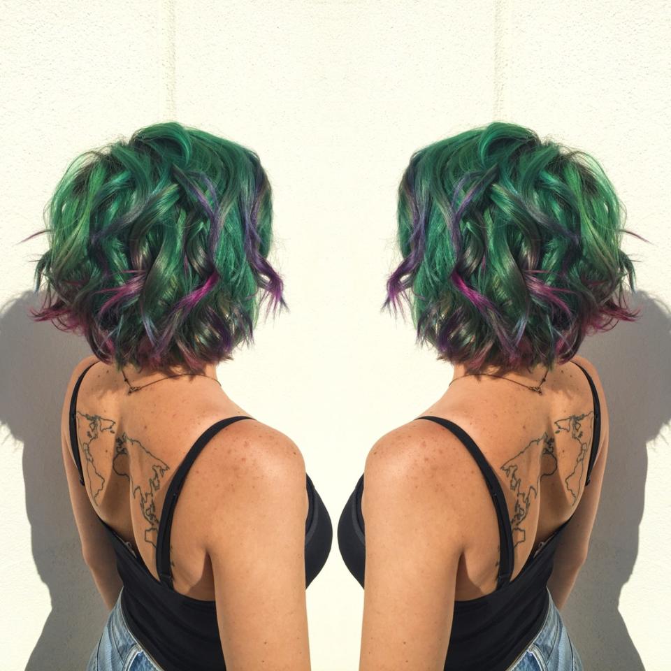 Hairstylists across the U.S. have been taking inspiration from the popular plant to create purple-and-green succulent hair colors and braids.