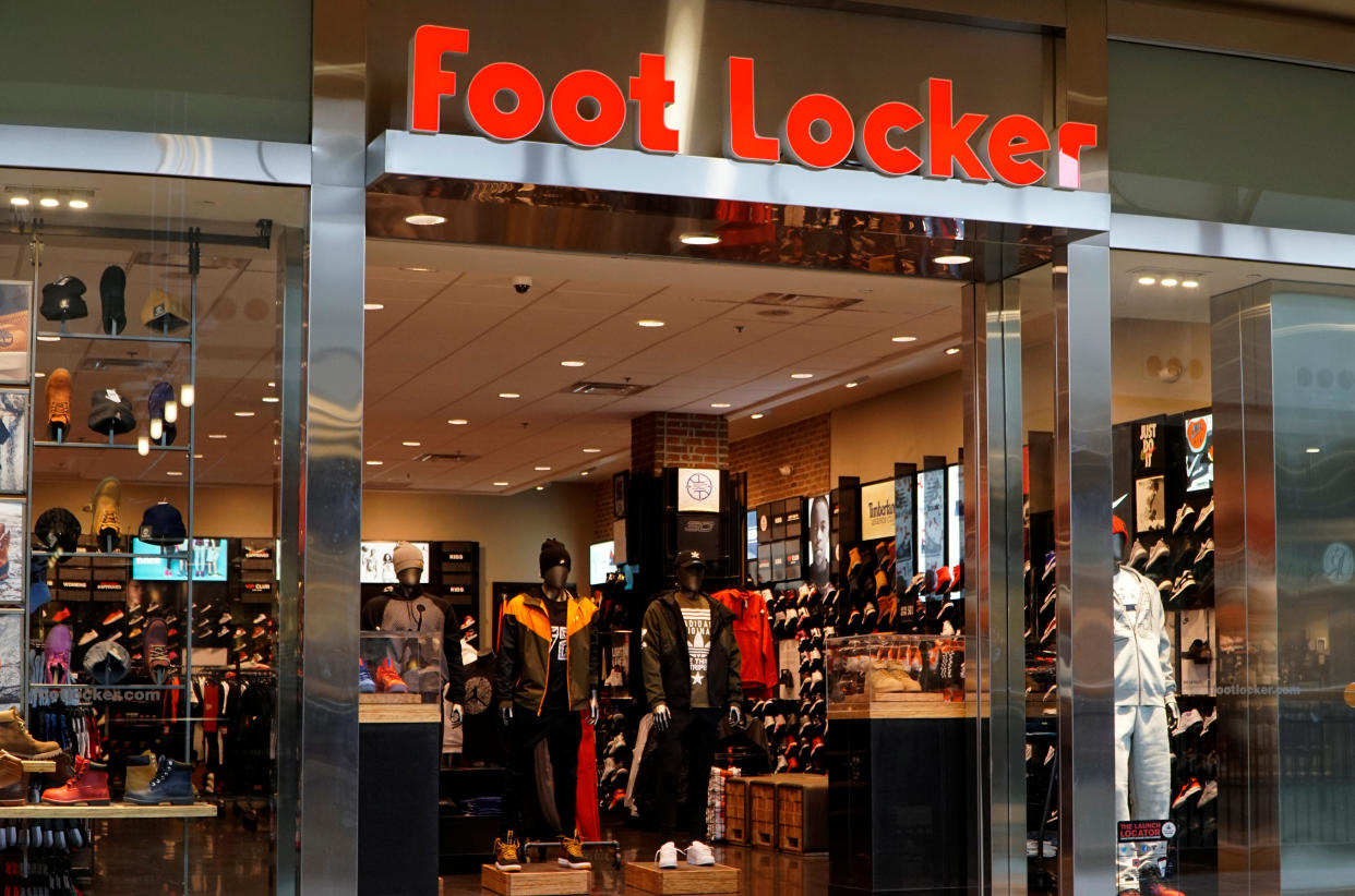 The Foot Locker store in Broomfield, Colorado is seen November 17, 2016.  REUTERS/Rick Wilking