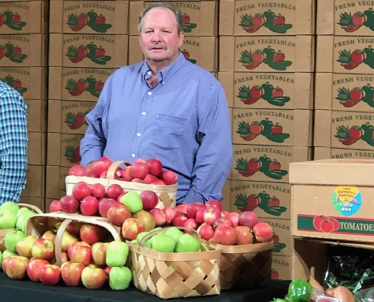 Ednevyille's Kenny Barnwell is the American Fruit Grower Magazine's East Region Apple Grower of the Year.