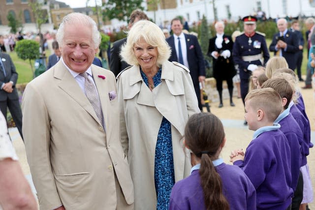 Royal visit to Poundbury