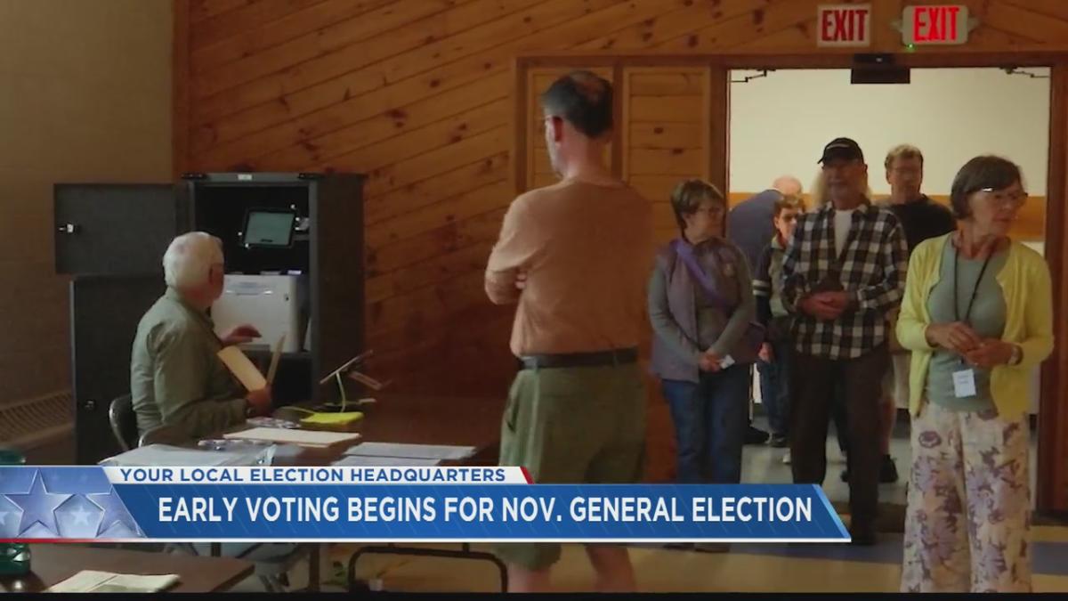 Early voting begins for November general election