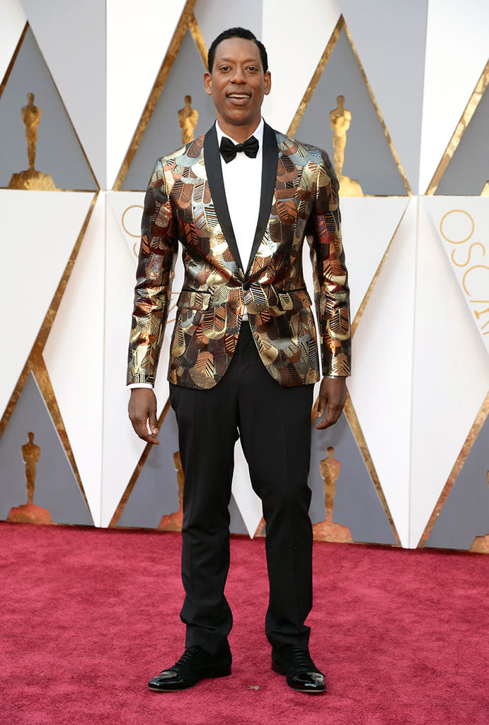 Orlando Jones attends the 88th Annual Academy Awards at the Dolby Theatre on February 28, 2016, in Hollywood, California.