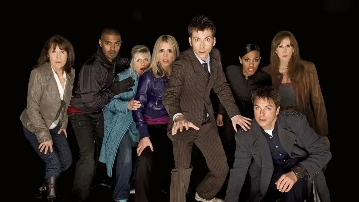 The cast of Doctor Who.