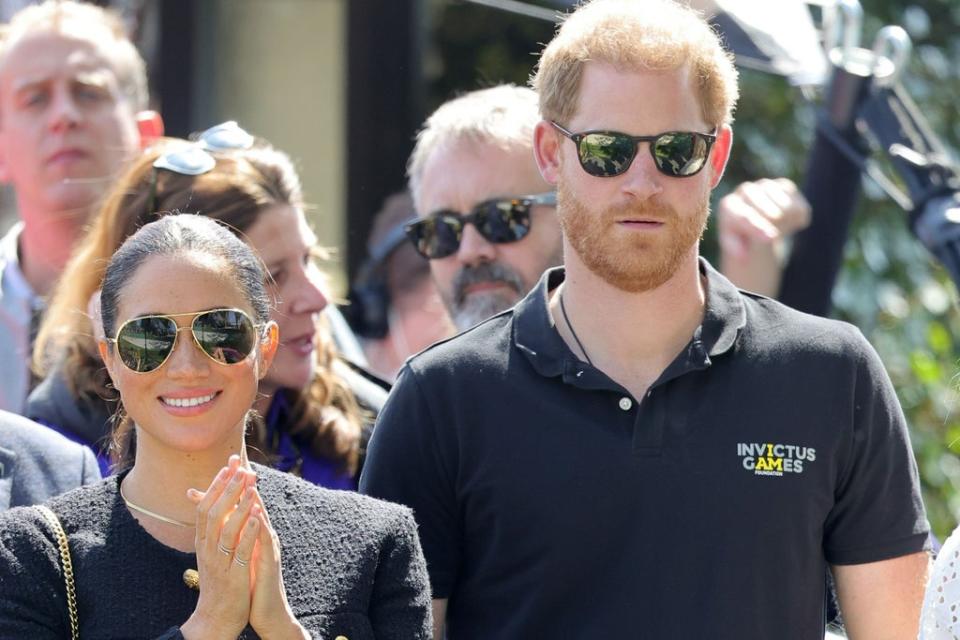 Prince Harry, Duke of Sussex and Meghan (Getty Images for the Invictus Ga)