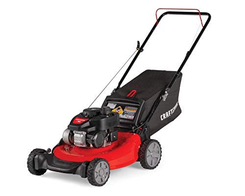 Craftsman M105 140cc Gas Powered Push 21-Inch 3-in-1 Lawn Mower with Bagger (Amazon / Amazon)