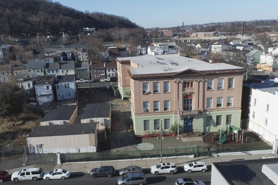Public School No. 3 is one of seven built before the turn of the century, constructed in 1899, located on Main St in Paterson, N.J. on Tuesday Jan. 24, 2023. The City of Paterson has been trying to demolish School 3 since at least 1960.