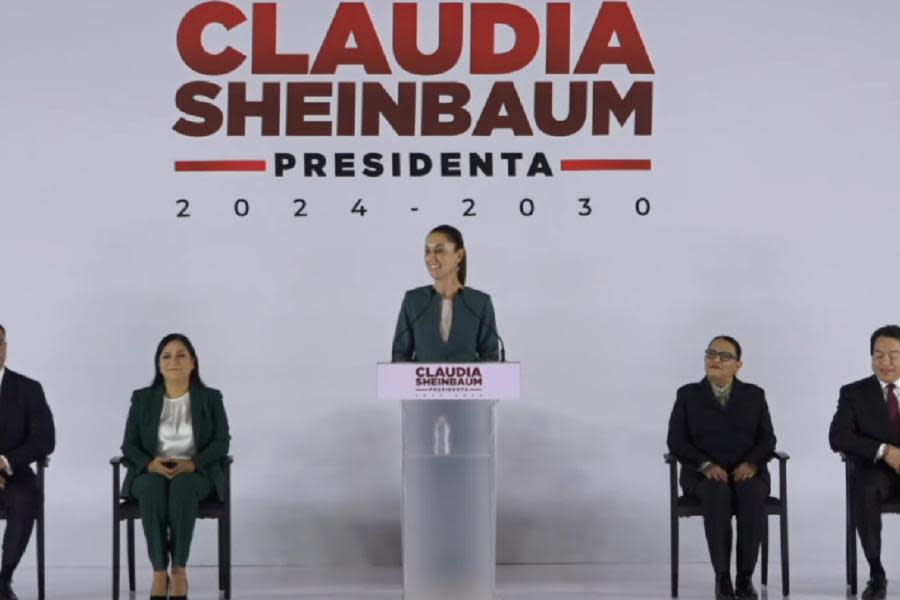 Claudia Sheinbaum, presidenta electa de México, presenta a cuatro integrantes clave de su gabinete