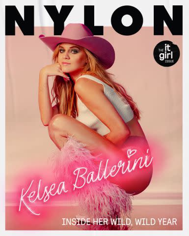 <p>Ryan Pfluger/NYLON</p> Kelsea Ballerini on cover of 'NYLON'