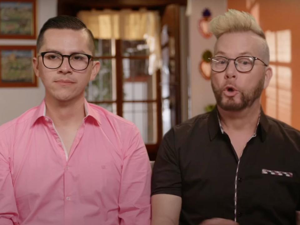 Armando and Kenny on "90 Day Fiancé: The Other Way."