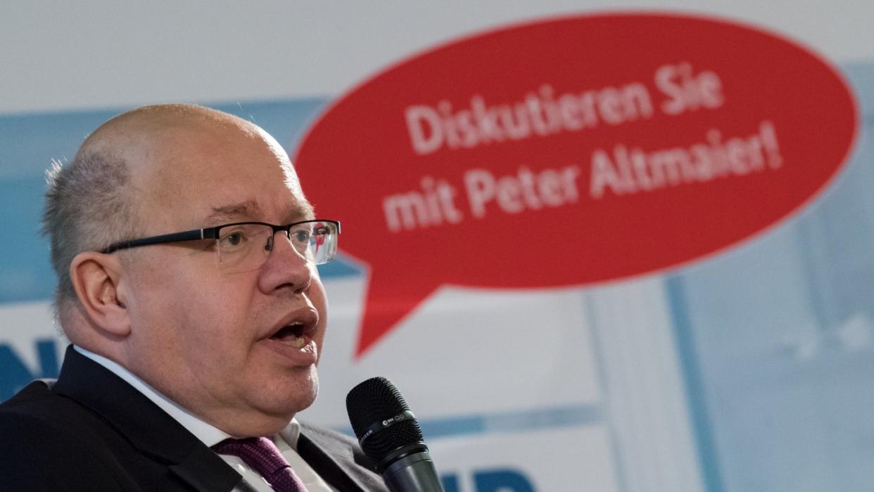 Mehrere Wirtschaftsverbände haben die Arbeit von Altmaier bereits heftig kritisiert. Foto: Hendrik Schmidt