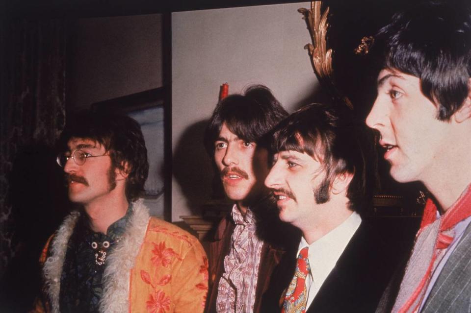 Los Beatles, de izq a dcha: John Lennon, George Harrison, Ringo Starr y Paul McCartney en 1967.