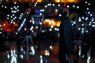 <p>2016: Tim Duncan #21 of the San Antonio Spurs on the court before the NBA game against the Phoenix Suns at Talking Stick Resort Arena on February 21, 2016 in Phoenix, Arizona. The Spurs defeated the Suns 118-111.</p>