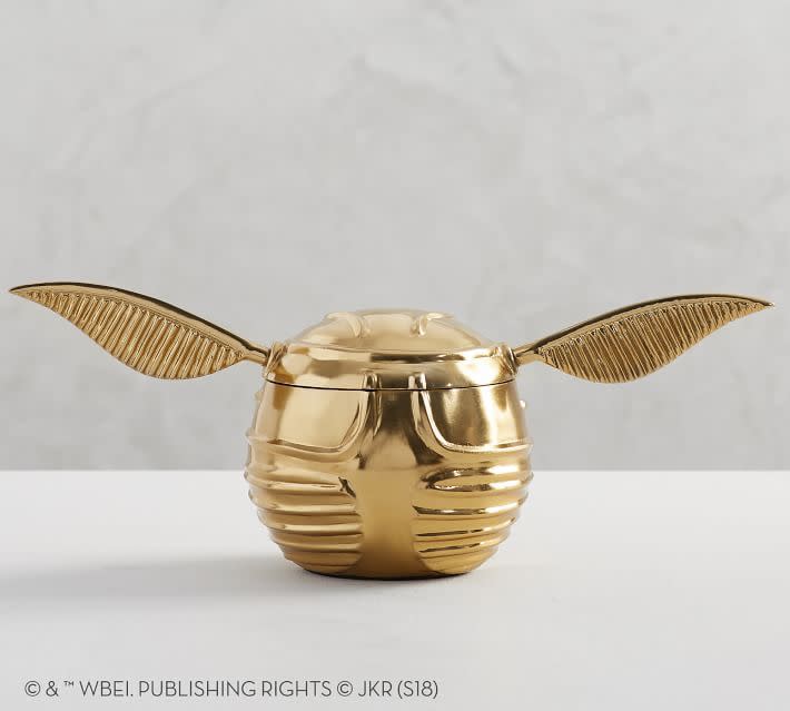 golden snitch snack bowl