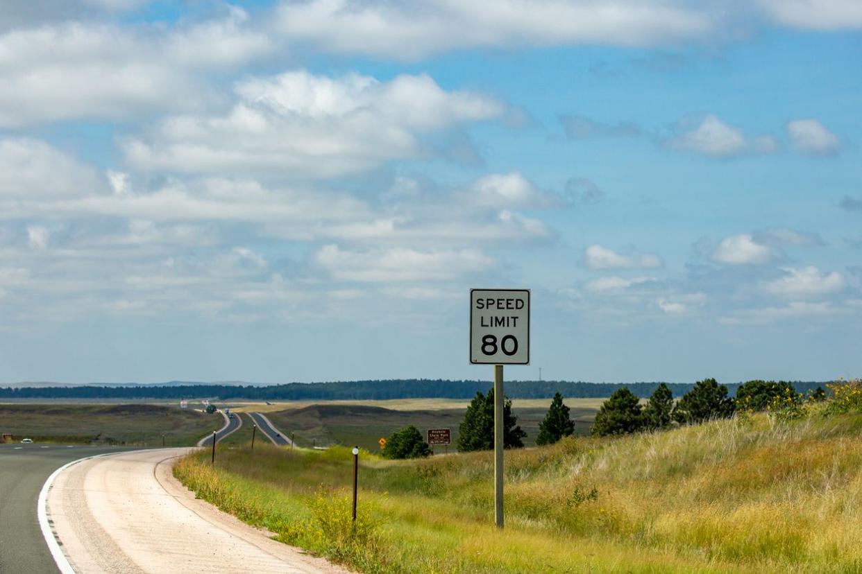 Wyoming speed limit