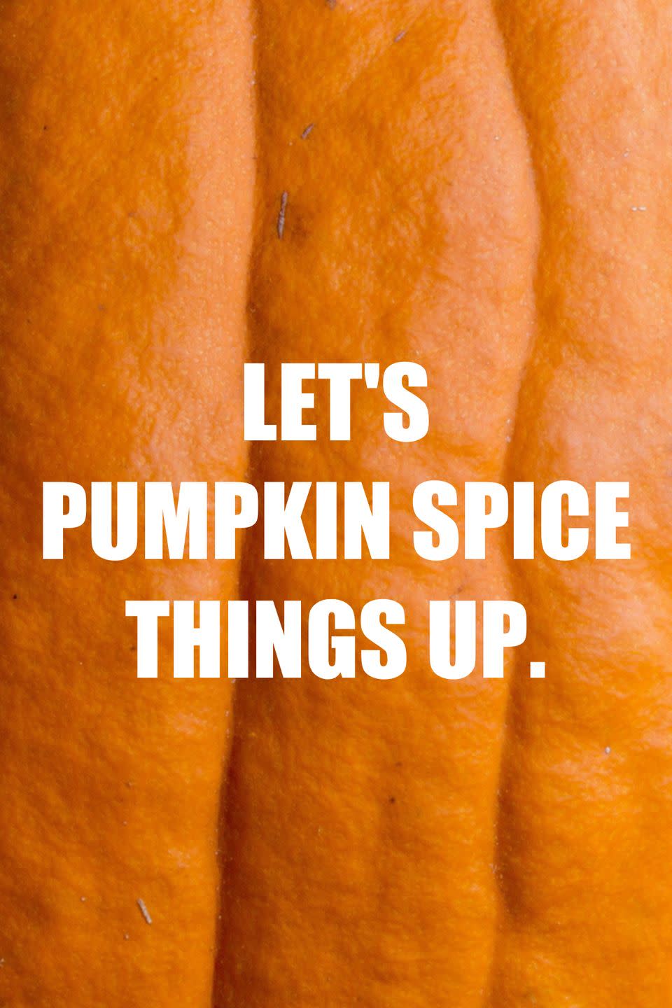 19) Let's Pumpkin Spice Things Up