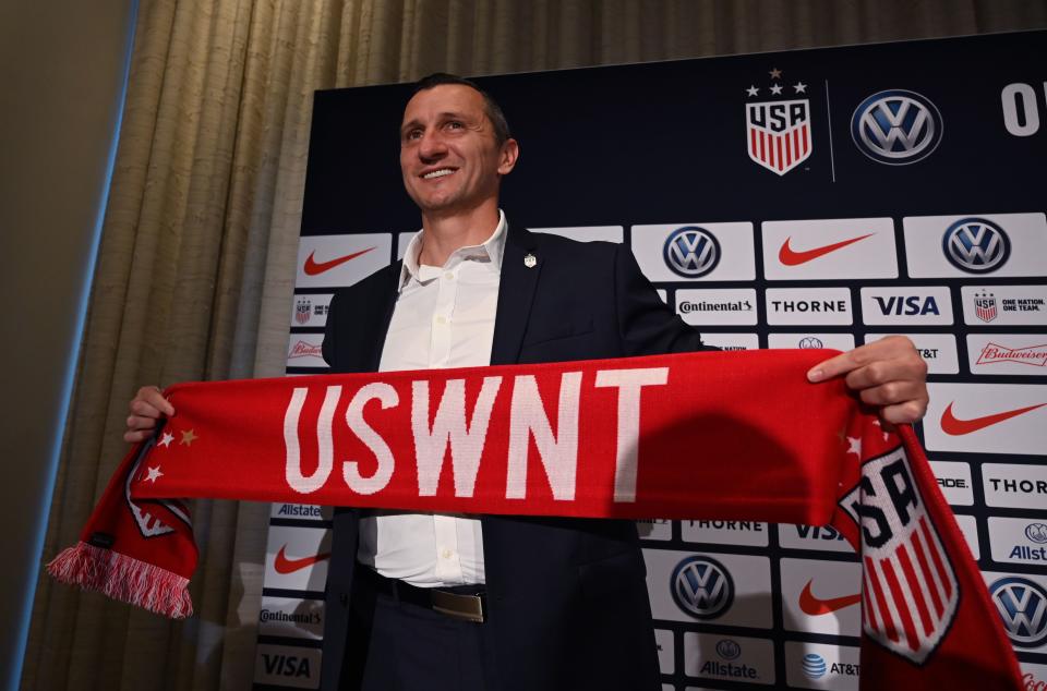 Vlatko Andonovski is the 10th USWNT manager in history, and he can learn plenty from his predecessors. (Getty Images)