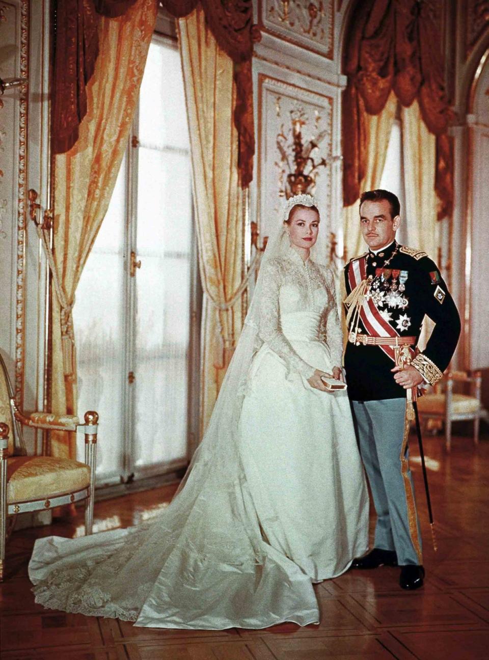 Prince Rainier II and Grace Kelly of Monaco