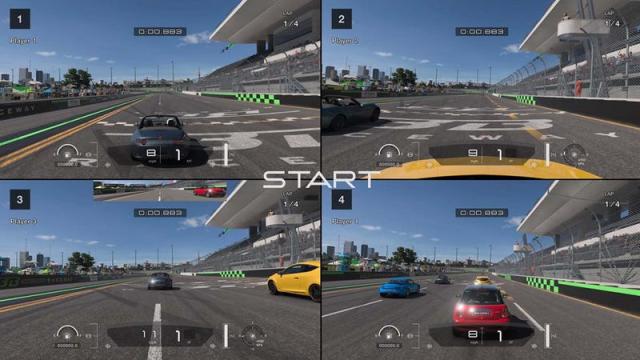 Gran Turismo 7 Update Adds Four-Player Splitscreen Mode