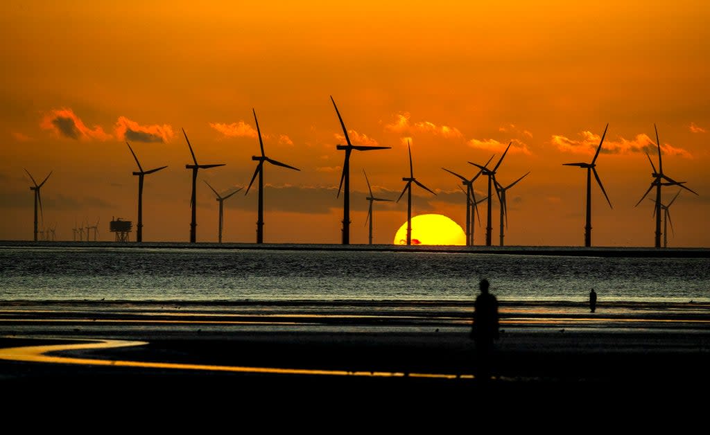 The 17 developments are a combination of floating, fixed and mixed turbines (Peter Byrne/PA) (PA Archive)