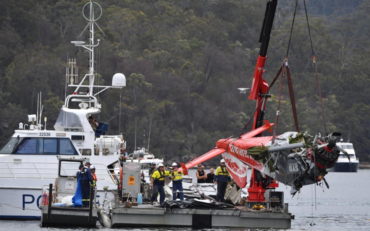 The pilot and five passengers were killed: Richard Cousins, the 58-year-old head of catering giant Compass, his sons William, 25, and Edward, 23, his fiancee Emma Bowden, 48, and her 11-year-old daughter Heather Bowden-Page - Reuters