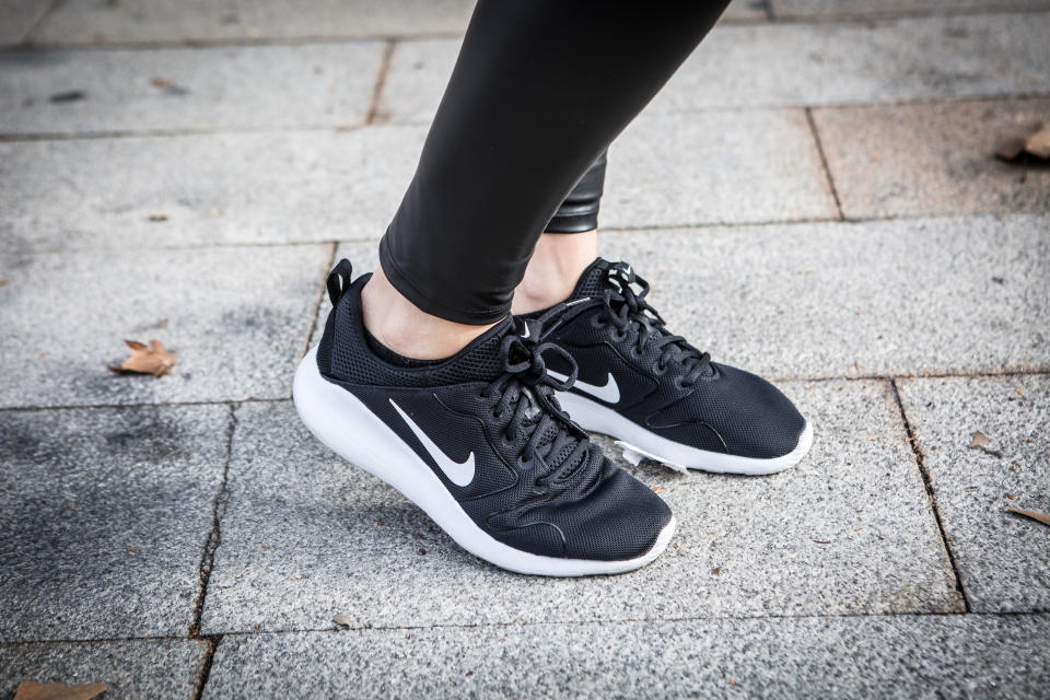 Nike has up to 50% off running essentials for a limited time. (Getty Images)