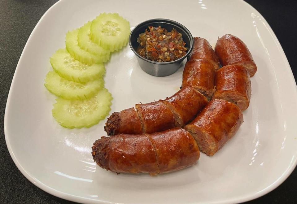 Saap Kitchen serves Lao sausage and other Laotian and Thai dishes. The restaurant opened in Pasco in January.