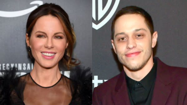 Kate Beckinsale must really, really like Pete Davidson