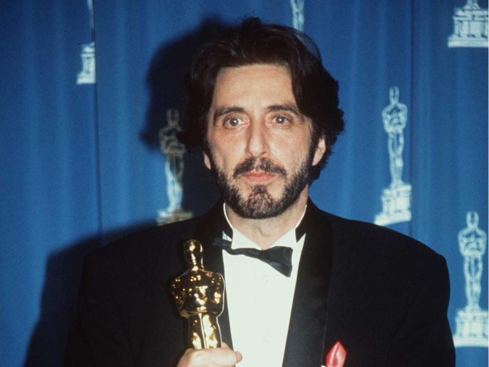 Al Pacino won the Academy Award for Best Actor for ‘Scent Of A Woman’ in 1993 (Getty Images)