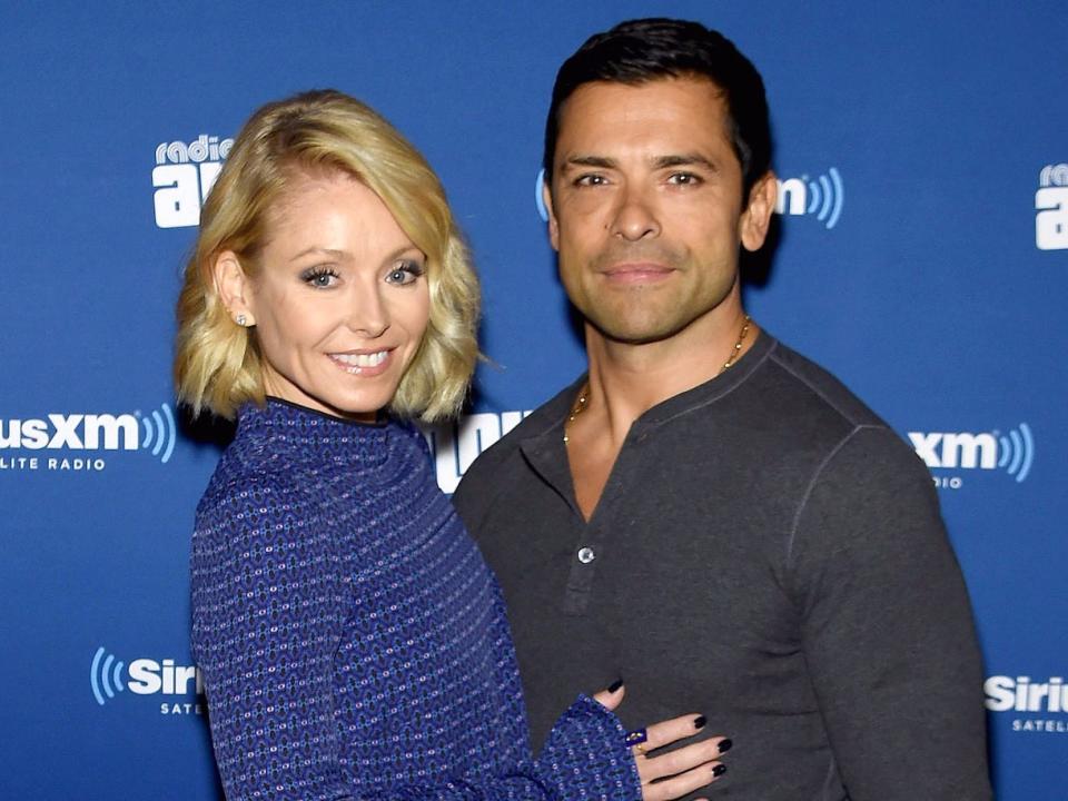 Kelly Ripa and Mark Consuelos couple Getty Images