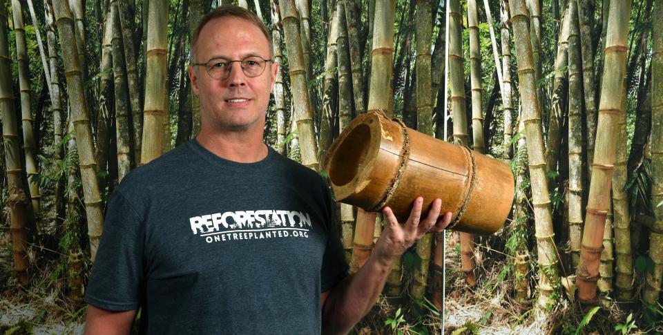 Russell Smith is President and CEO of Rizome, a company that is promoting the use of giant bamboo as a sustainable building material. 