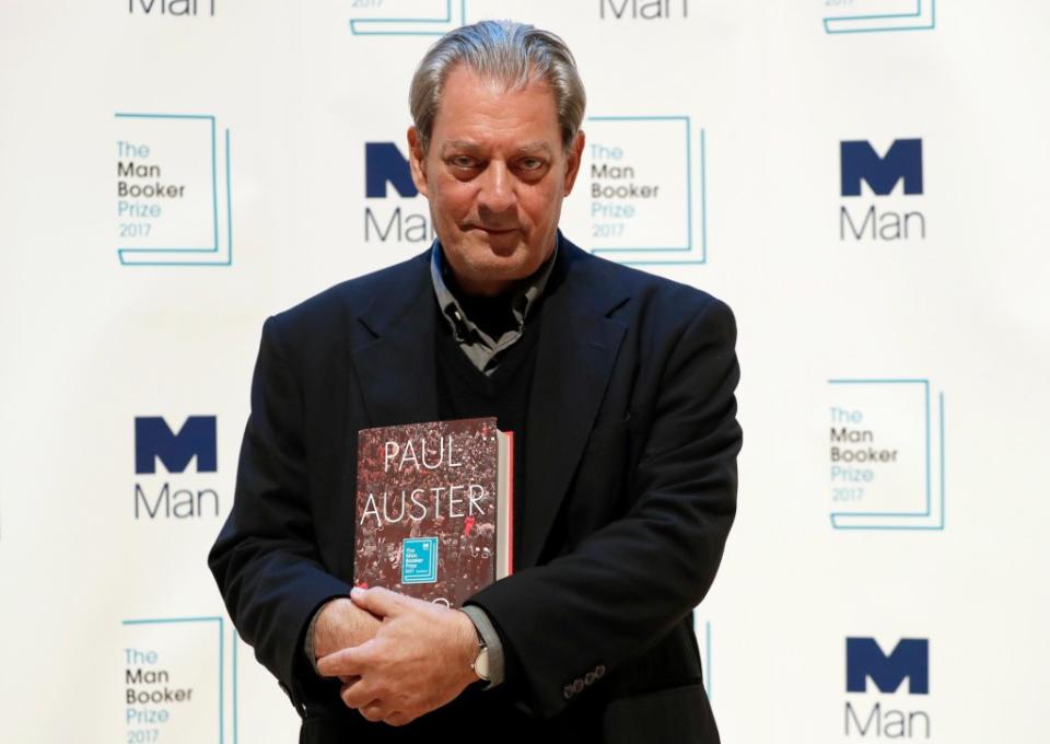 Paul Auster died of complications from lung cancer at his Brooklyn home. AP