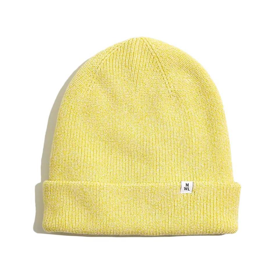 <p><a href="https://go.redirectingat.com?id=74968X1596630&url=https%3A%2F%2Fwww.madewell.com%2Frecycled-cotton-cuffed-beanie-M5938.html&sref=https%3A%2F%2F" rel="nofollow noopener" target="_blank" data-ylk="slk:Shop Now;elm:context_link;itc:0;sec:content-canvas" class="link ">Shop Now</a></p><p>Recycled Cotton Cuffed Beanie</p><p>madewell.com</p><p>$35.00</p><span class="copyright">Madewell</span>