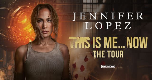 <p>Live Nation</p> Jennifer Lopez This Is Me... Now the Tour