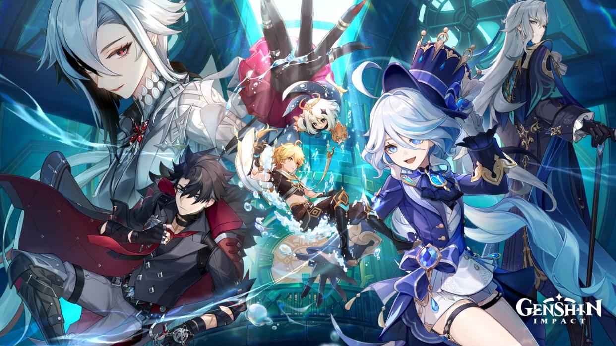 Genshin Impact version 4.1 will be released on 27 September and will see the debuts of Neuvillette and Wriothesley as well as the game's third anniversary event, among tons of other new content. (Photo: HoYoverse)