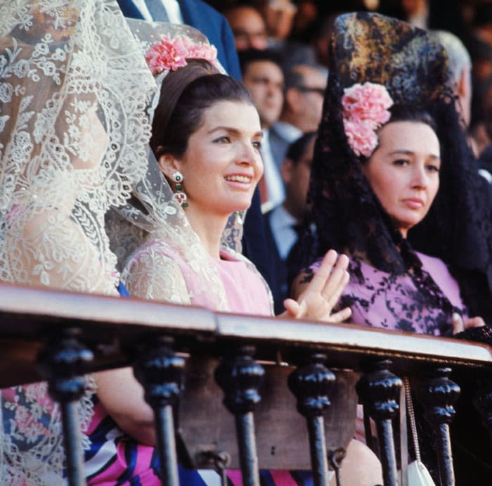 Jacqueline Kennedy en la Feria de Abril