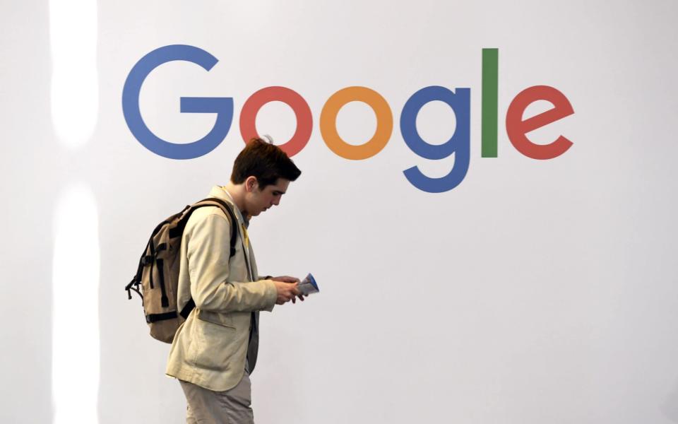 Google will report its earnings tonight just days after the search giant was handed a record €4.34bn (£3.9bn) fine by the European Commission - AFP