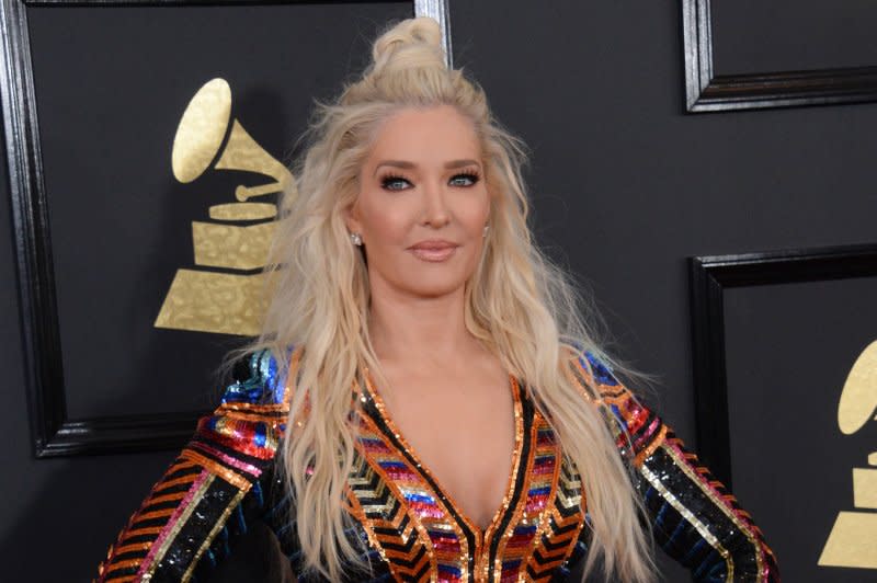 Erika Jayne attends the Grammy Awards in 2017. File Photo by Jim Ruymen/UPI