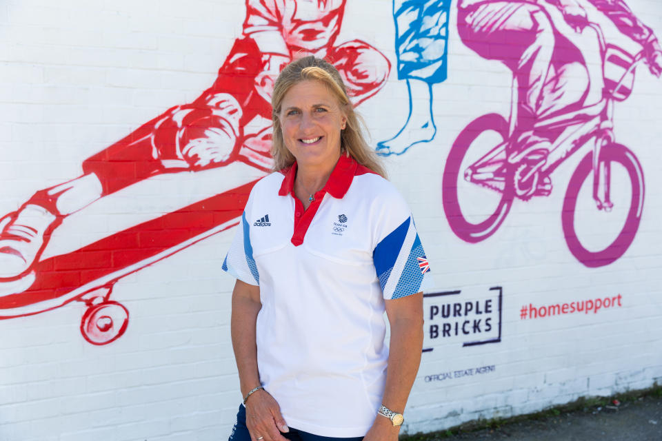 Tina Cook, 50, spoke after unveiling a mural in Hove