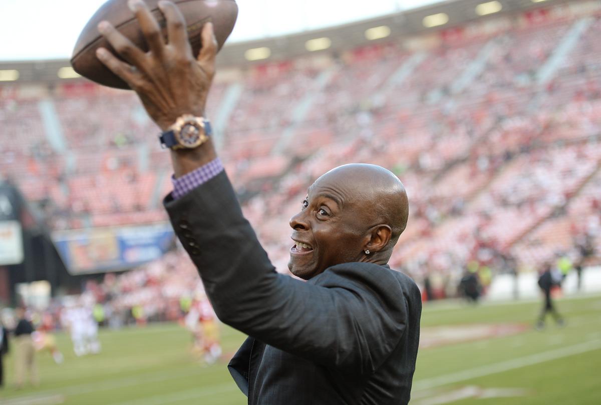 Jerry Rice comment from 1993 contradicts stickum ignorance apology - Los  Angeles Times