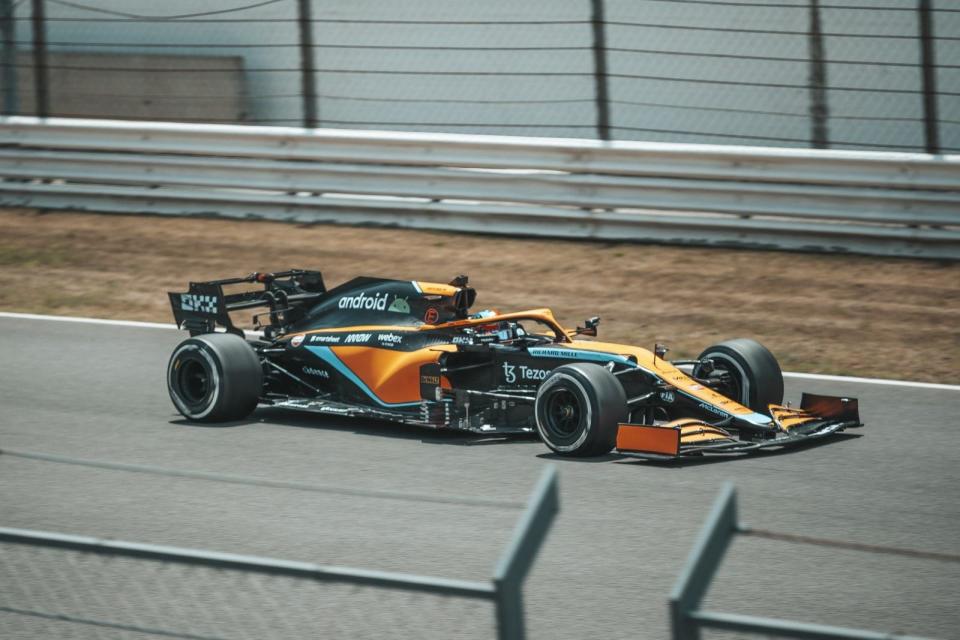 Colton Herta tested McLaren F1's 2021 car this week on the Portimao circuit in Portugal as part of McLaren's 'testing of a previous car' program.