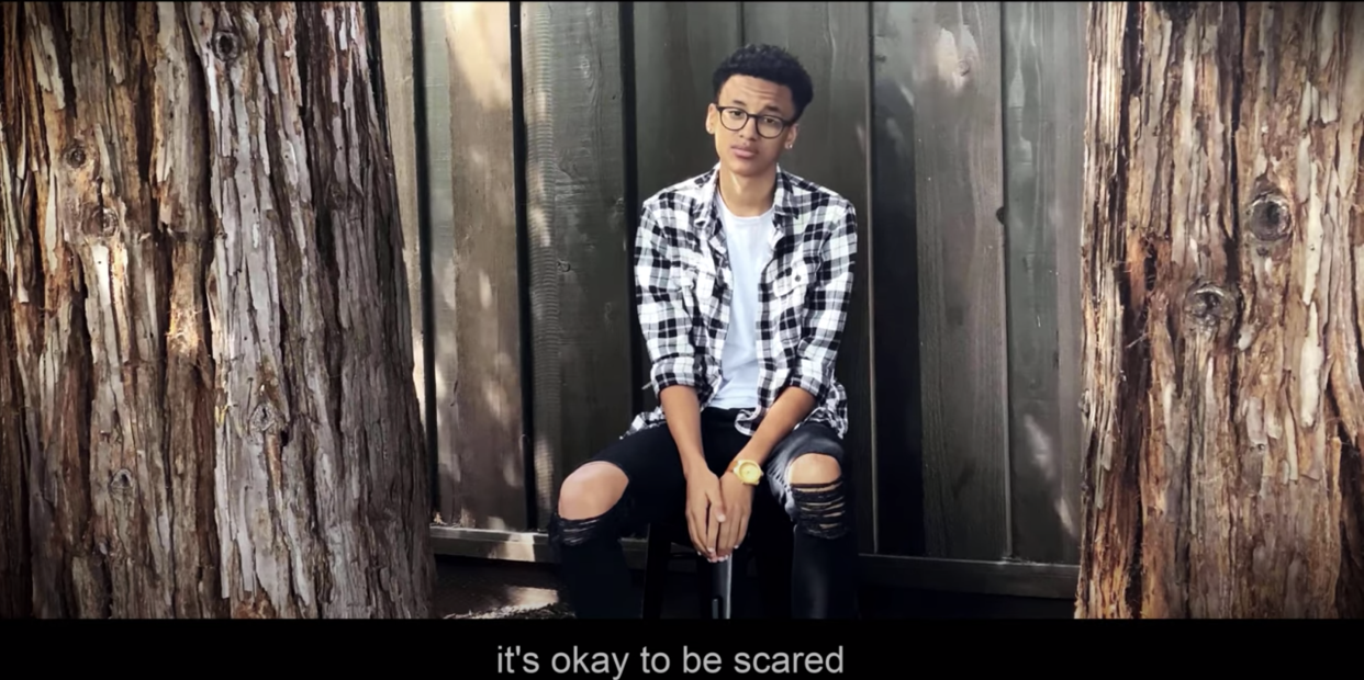 Teens create "A Cure For Humanity" short film to address fear surrounding racial injustice and the coronavirus. (Photo: YouTube)