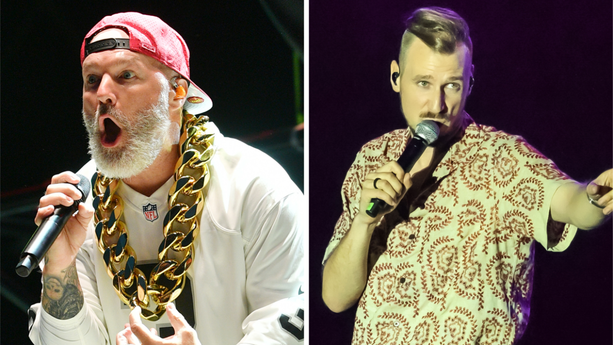  Fred Durst and Alligatoah. 