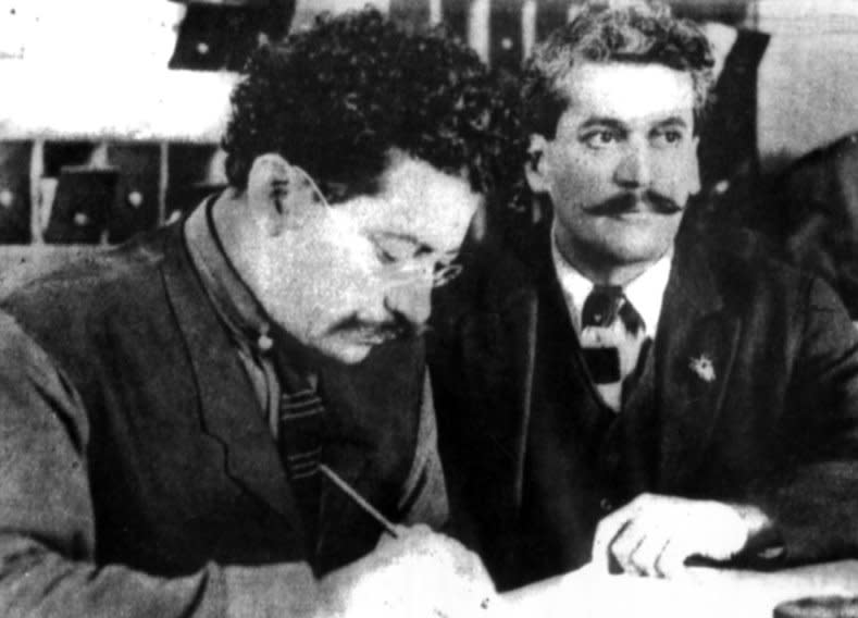 Ricardo y Enrique Flores Magón