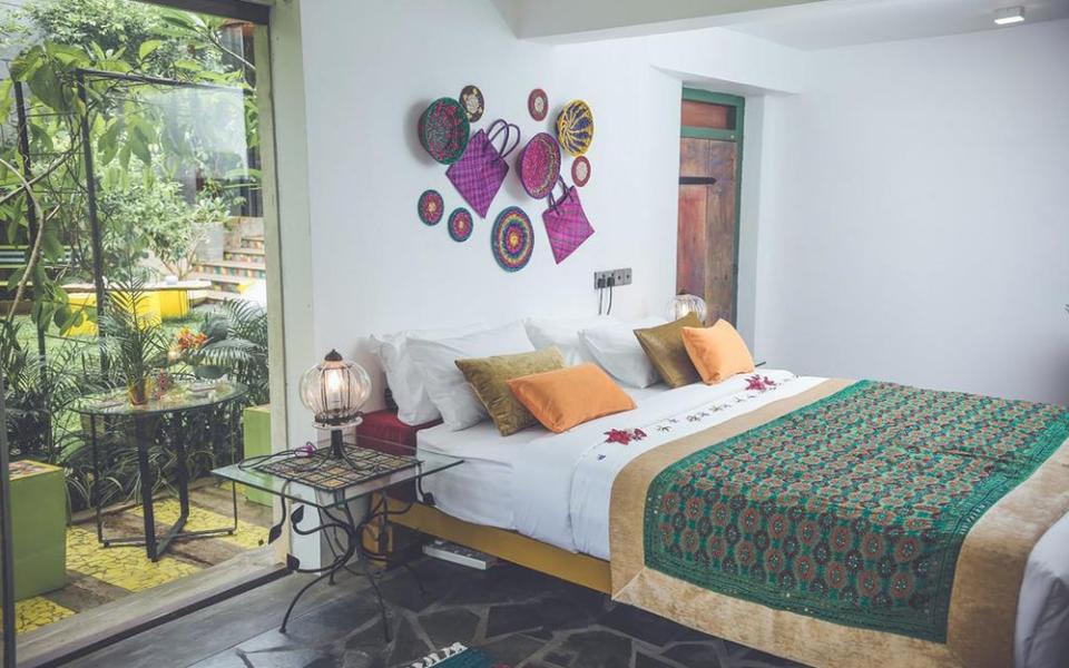 Budget doesn't mean boring – take the outstanding Aathma Colombo House, where interiors are bright and bold