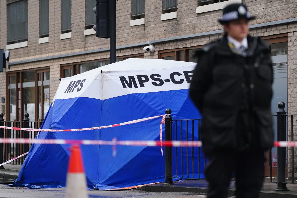 A teenager was found with stab injuries  (Victoria Jones/PA Wire)