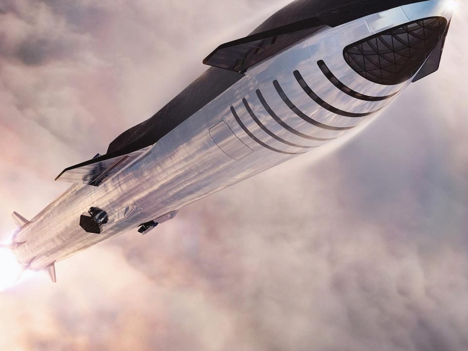 SpaceX hopes to manufacture 100 Starship rockets every year to transport people and cargo around the Solar System (SpaceX)