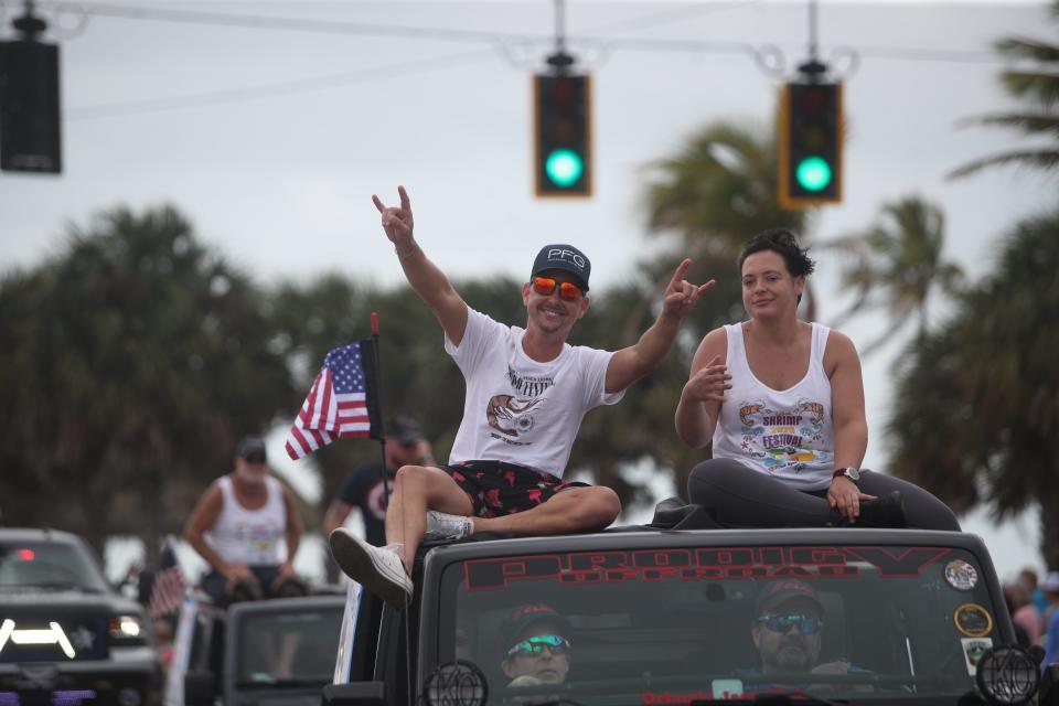 A scene from the 2022 Fort Myers Beach Shrimp Festival Parade