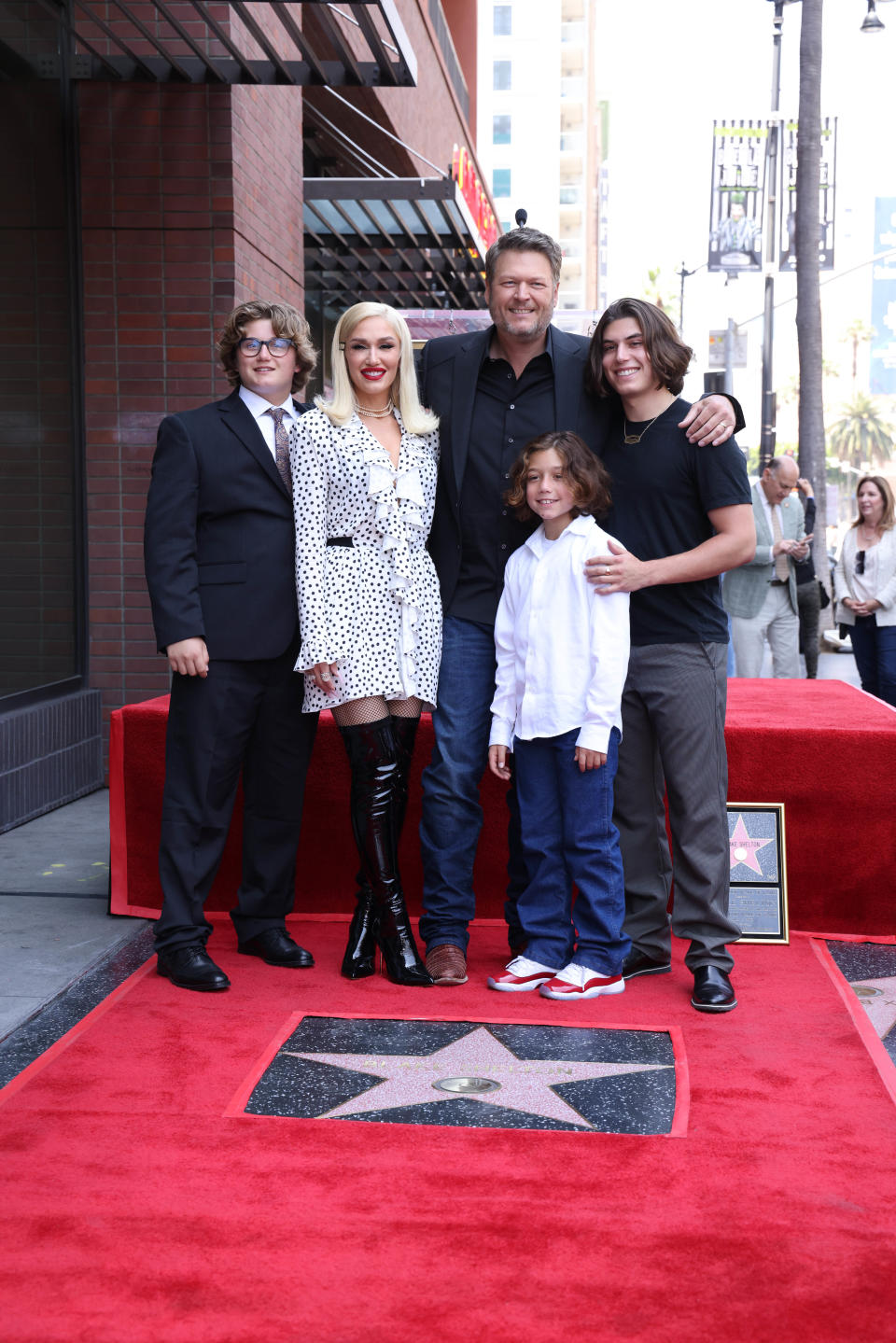 Blake Shelton Honored with Star on The Hollywood Walk of Fame (Mark Von Holden / Variety via Getty Images)