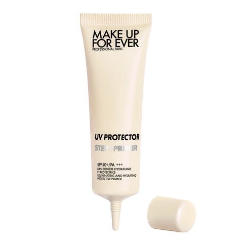 MAKE UP FOR EVER 玫瑰水感防曬乳SPF50+/PA+++，NT.1,600 PHOTO CREDIT: MAKEUP FOR EVER